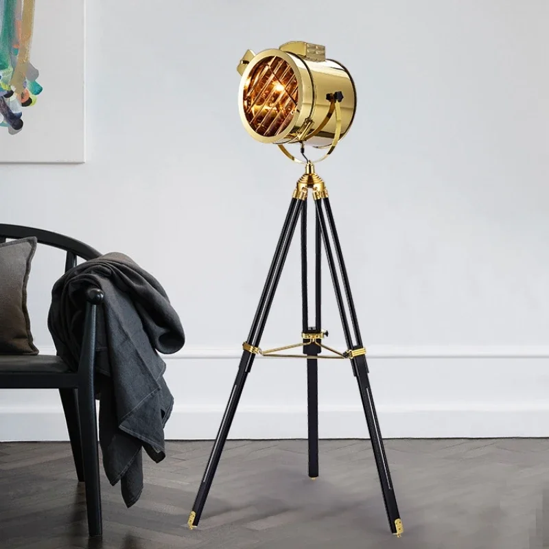 Floor Lamp Tripod - Nordic Creative Designer Stainless Steel Floor