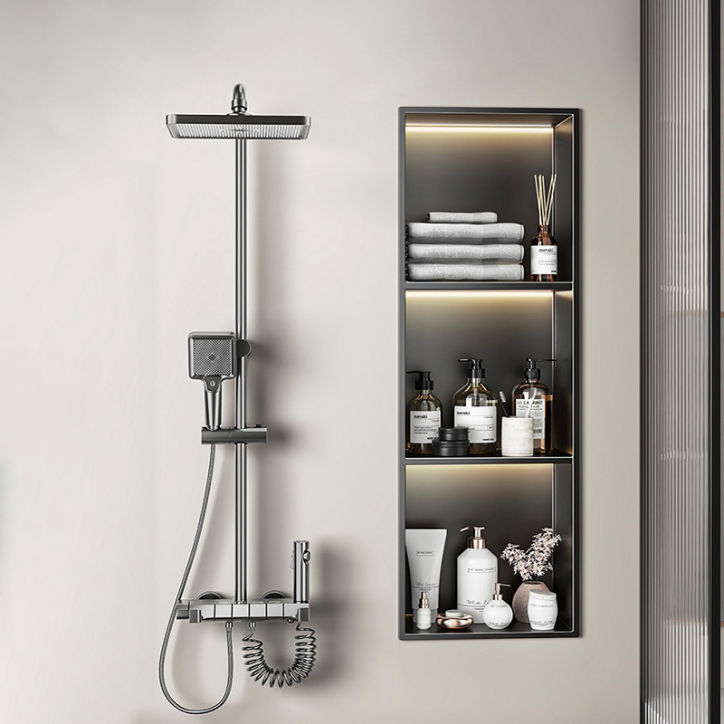 Lighting And Decor Magazine - Magazine Rack,Decor Bathroom Shower Niche With