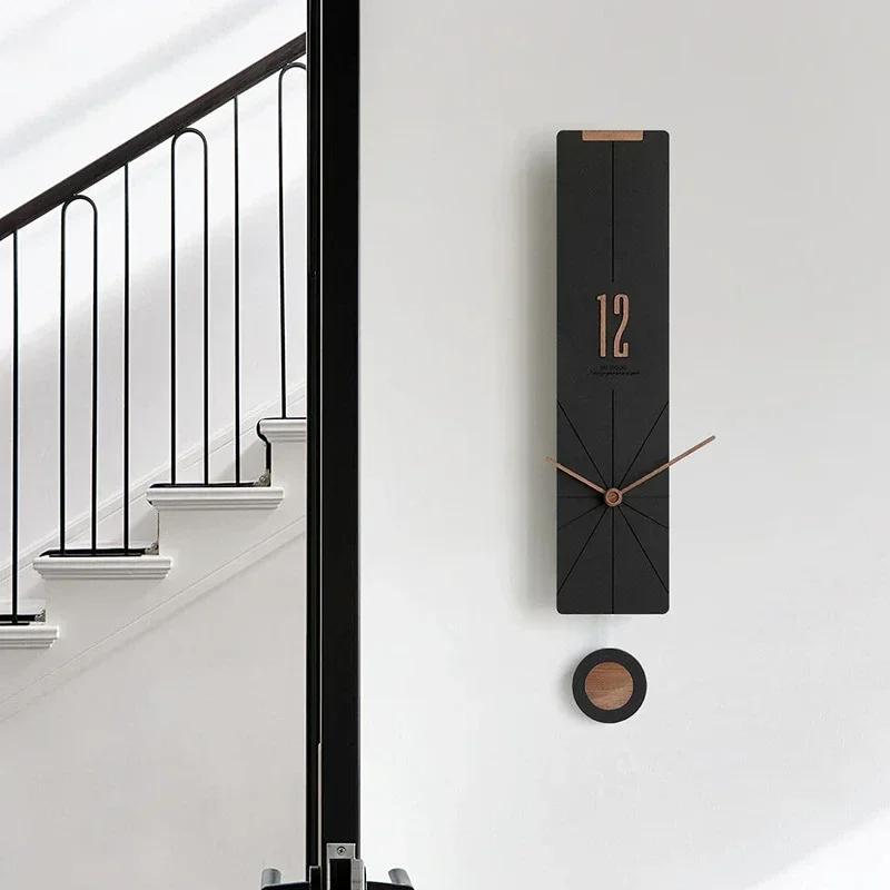 Lighting Home Decor Wall Clocks - Net Red Living Room Home Fashion