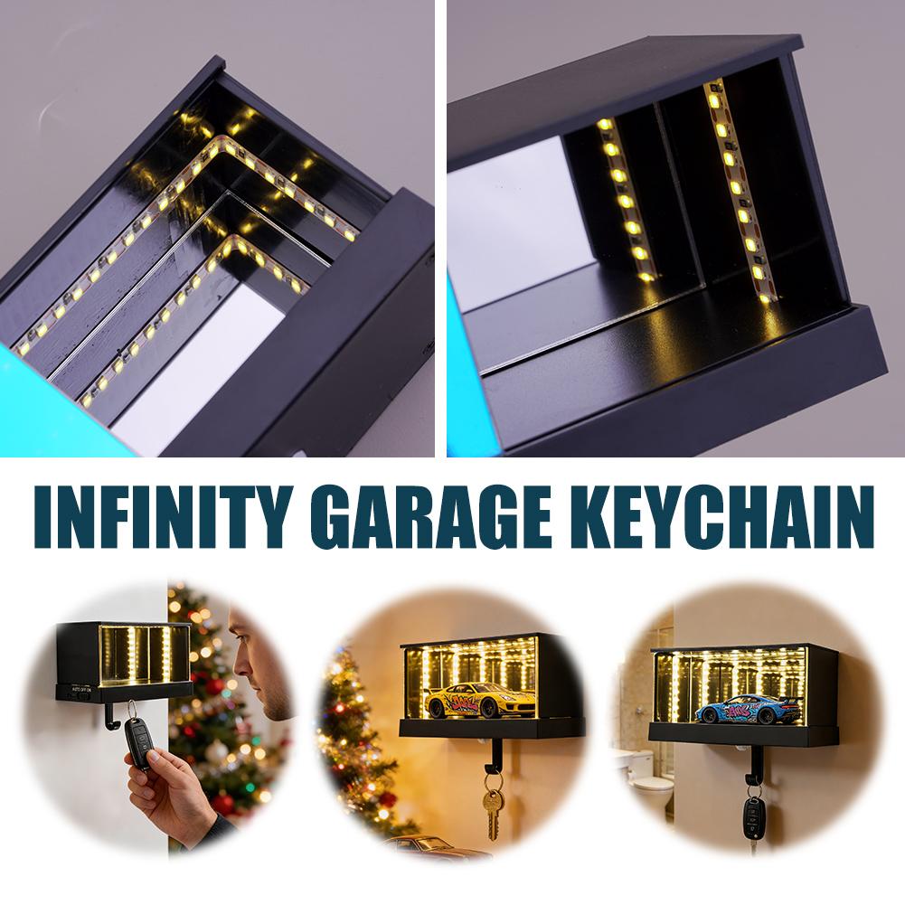 Garage Lighting Decor - Infinity Garage Keychain With LED Light