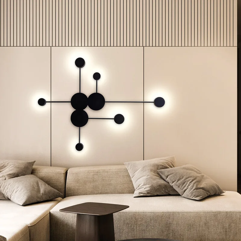 Lighting Home Decor Wall Clocks - Modern Led Wall Sconce Light for