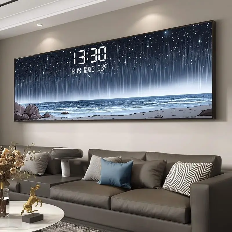 Lighting Home Decor Wall Clocks - Temperature Date Wall Clock Luxury Unique