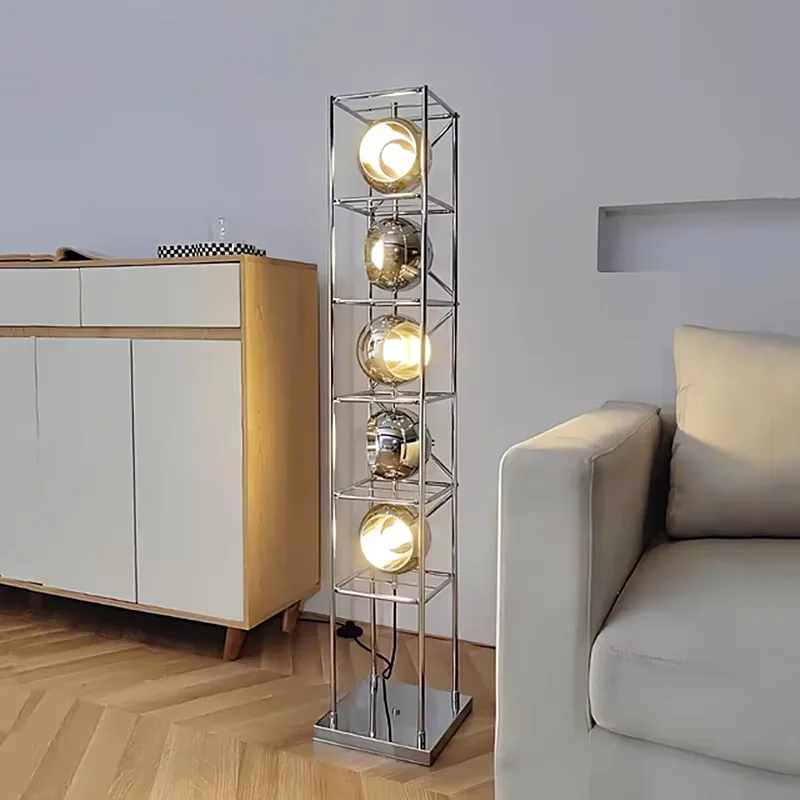 Floor Lamp Tripod - New Creative Bauhaus LED Metal Floor