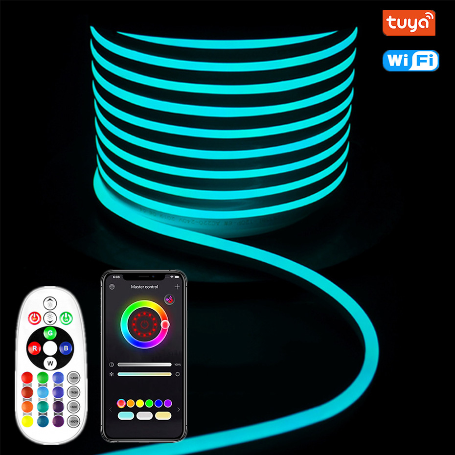 Decor Lighting Uk - Tuya WiFi,Bluetooth,Remote Control 220V RGB Led