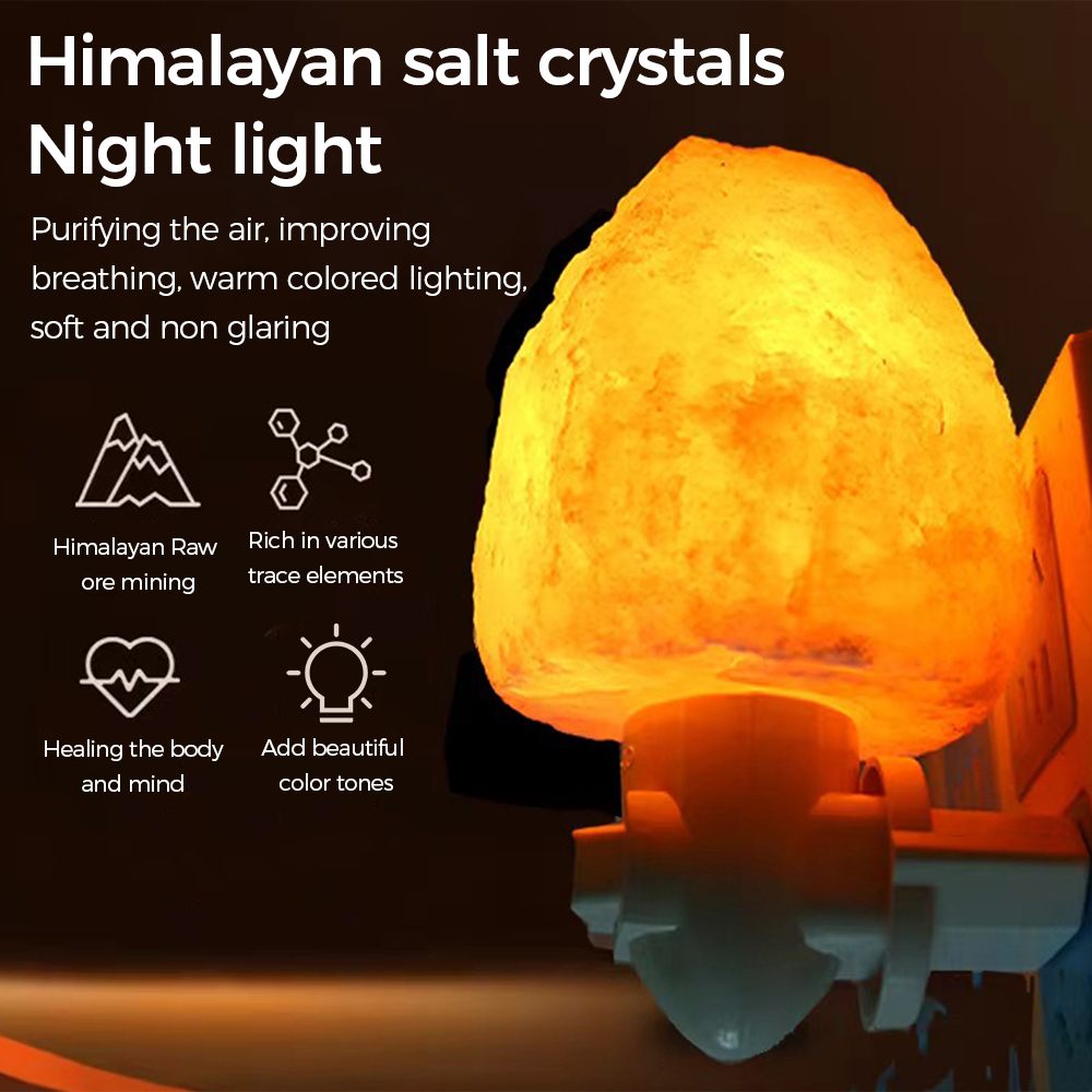 Decor Lighting Uk - C5 LED Night Light Himalayan Salt