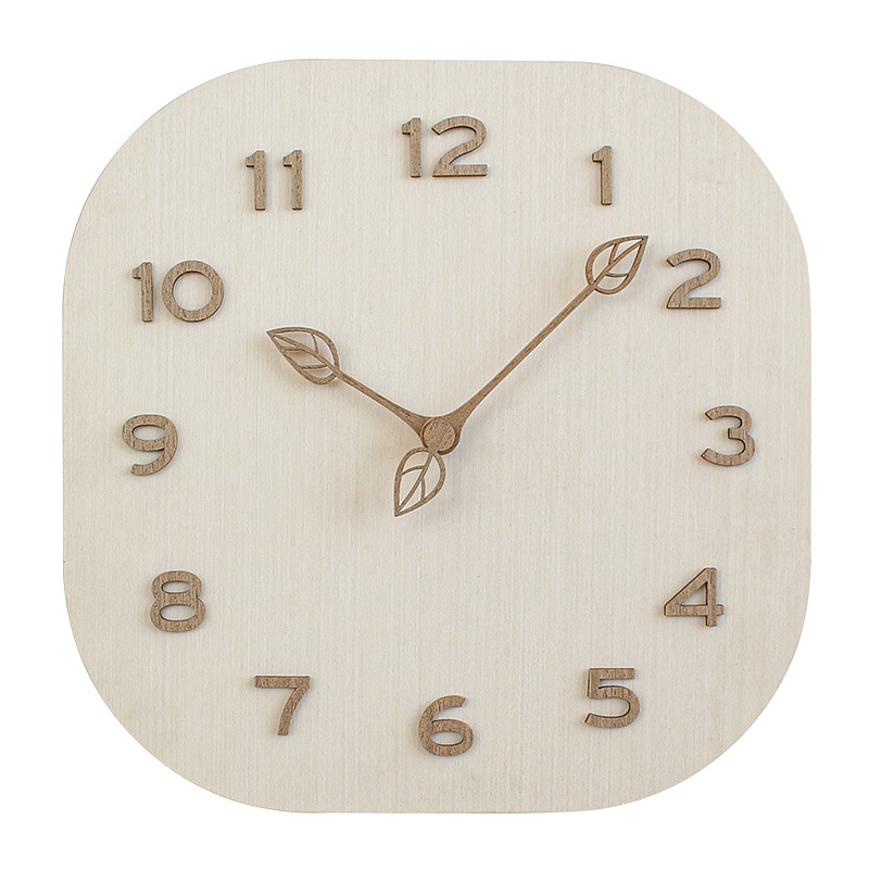 Lighting Home Decor Wall Clocks - Modern Personality Wall Clock Simple Square
