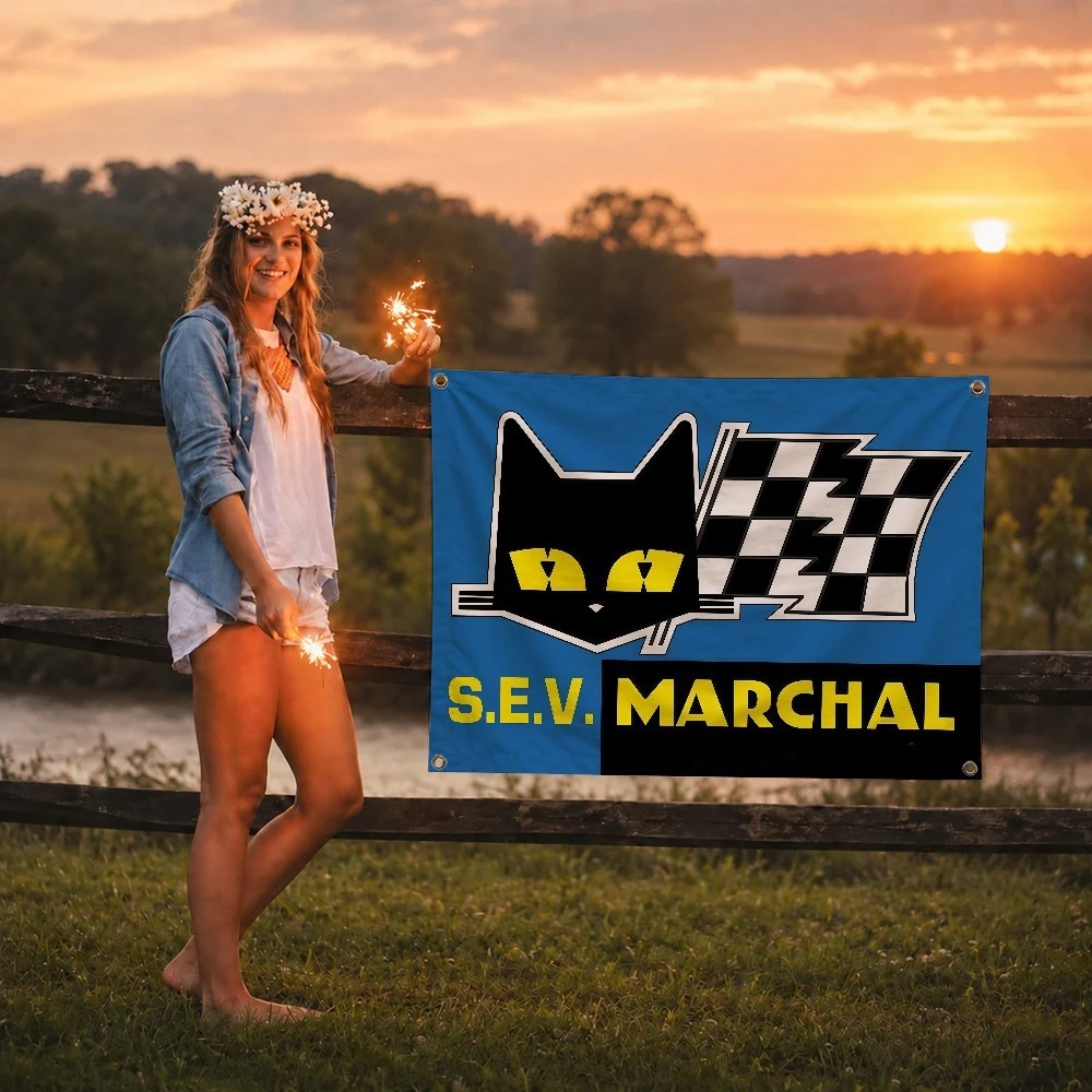 Home Decor Lighting Brands - S-S.E.V.MARCHAL Light Brand flag Decoration Outdoor