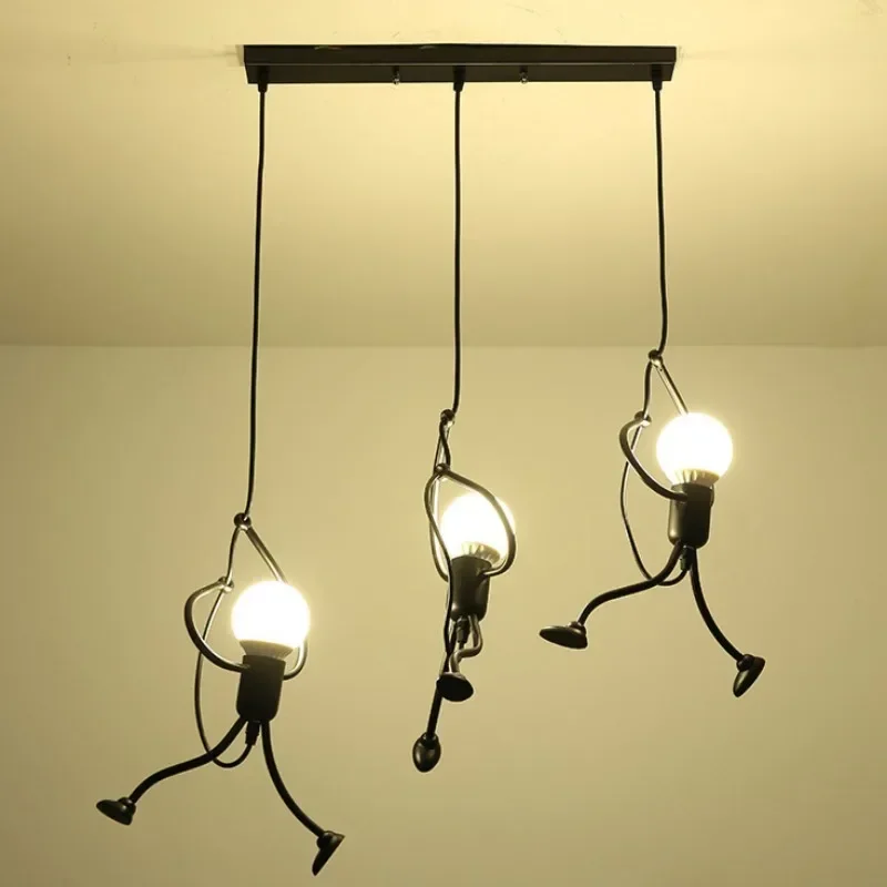 Lighting Decor Store - Retro Wrought Iron Chandelier Restaurant Cafe