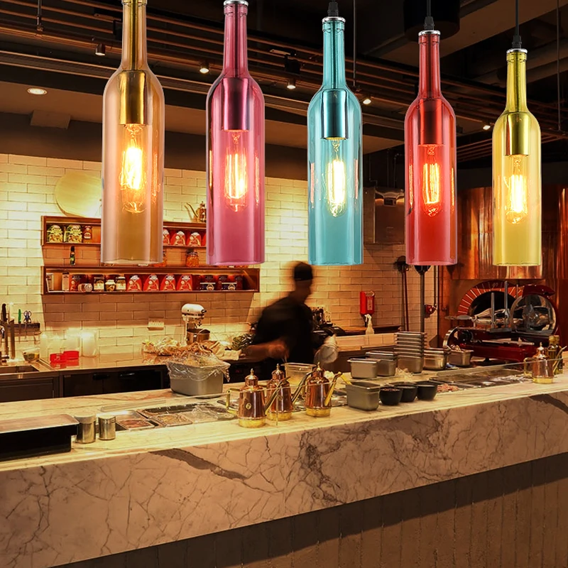 Lighting Decor Store - Industrial Style Retro Chandelier Creative Bar