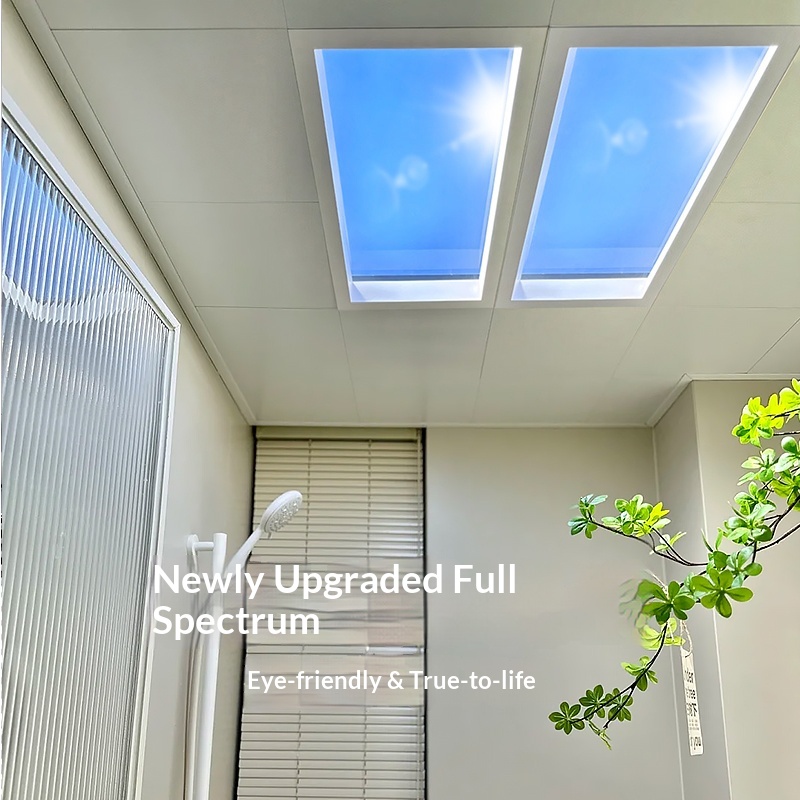 Lighting Effect Home Decor - Ultra Thin Smart Integrated LED Skylight