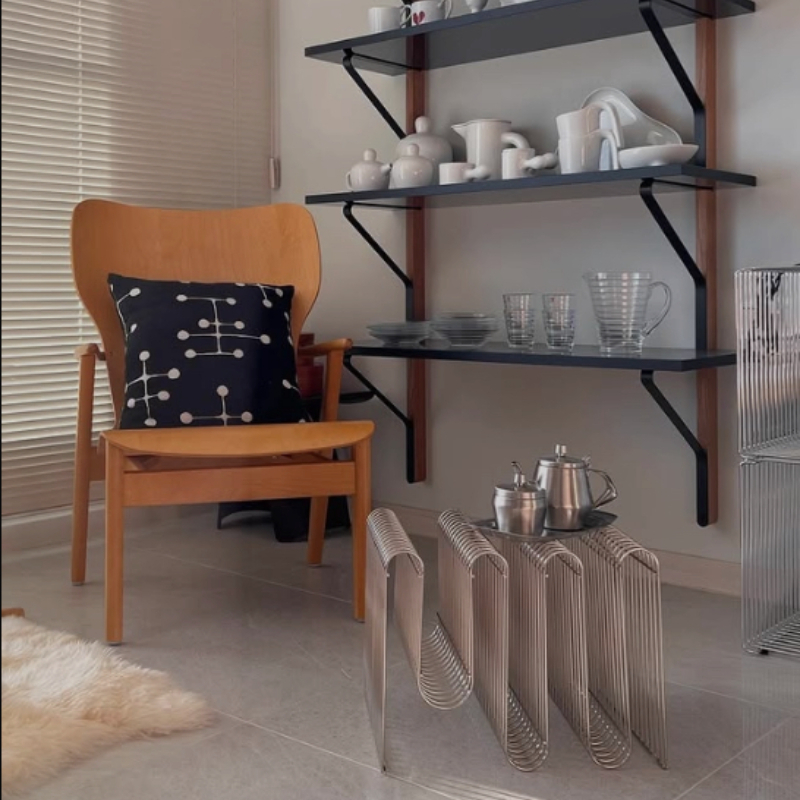Lighting And Decor Magazine - Light Luxury Magazine Rack Creative Landing