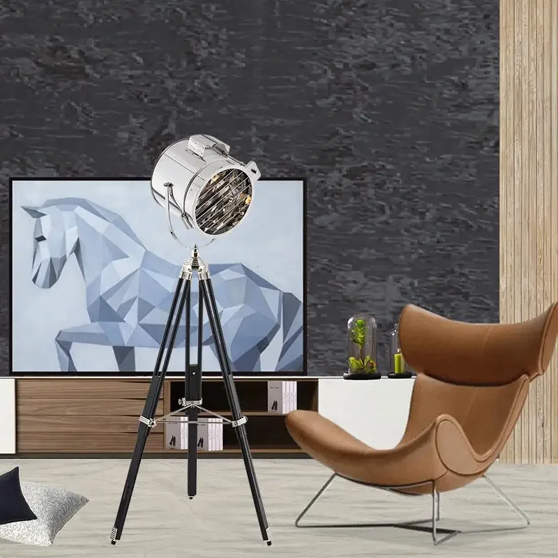 Nordic Creative Designer Stain - Floor Lamp Tripod ulasan dan harga