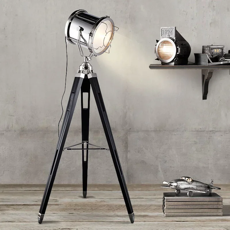 Nordic Creative Designer Stain - Floor Lamp Tripod ulasan dan harga