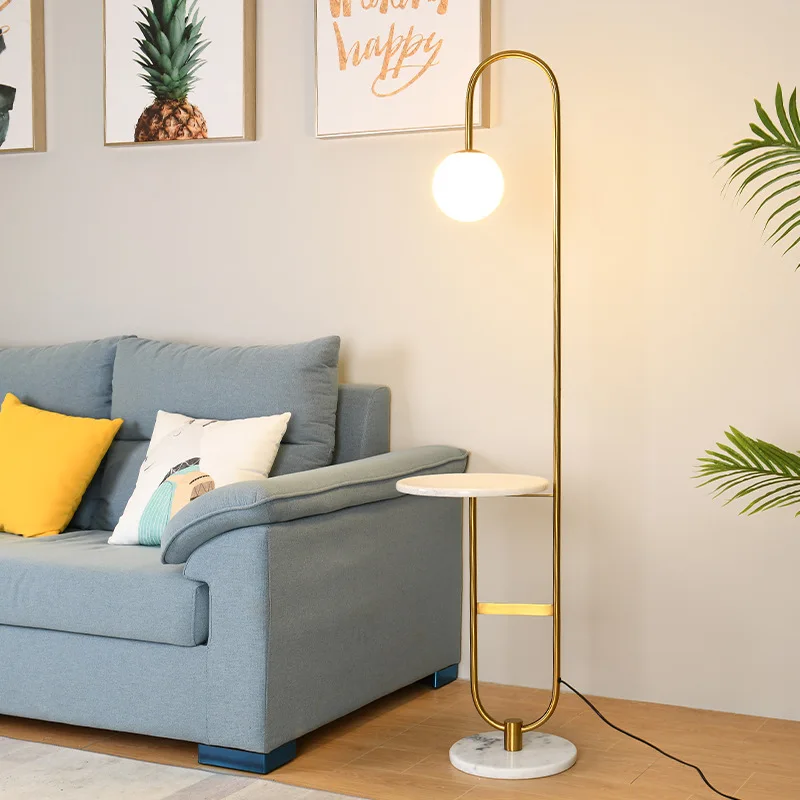Modern LED Floor Lamp Gold Bla - Floor Lamp Tripod ulasan dan harga