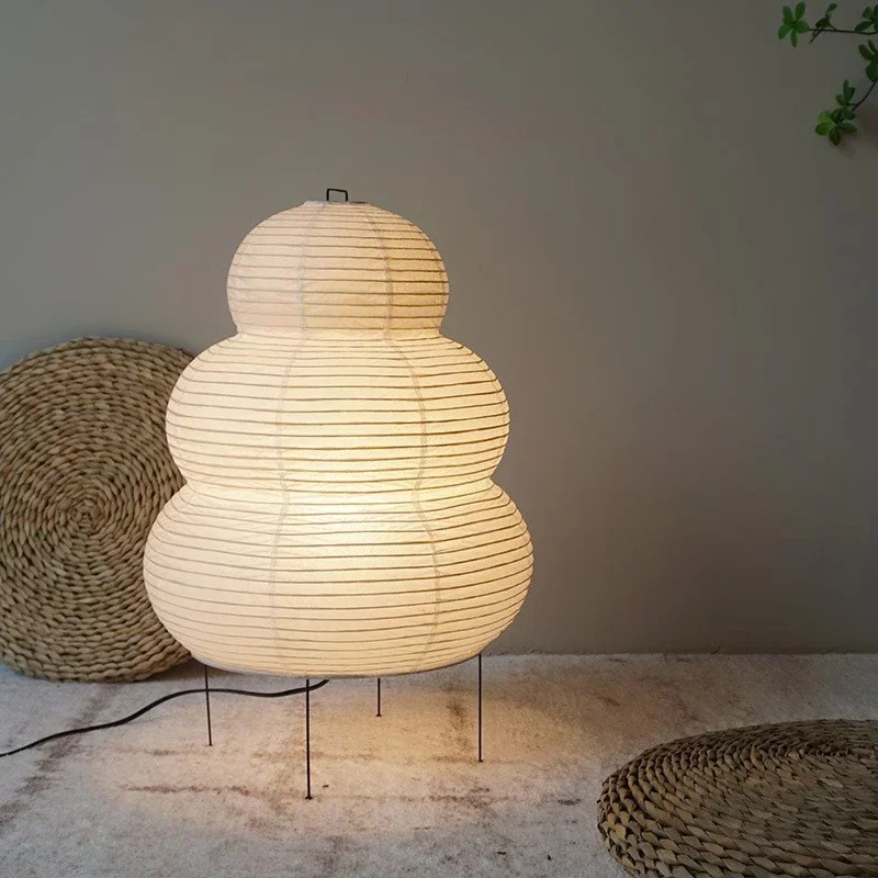 Japanese Design Akari Noguchi  - Floor Lamp Tripod ulasan dan harga