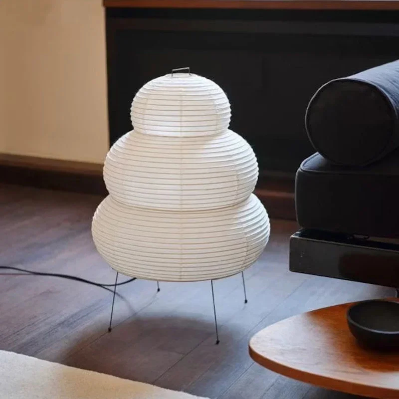 Japanese Design Akari Noguchi  - Floor Lamp Tripod ulasan dan harga