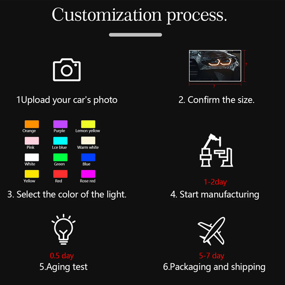 Customizable car art with USB  - Garage Lighting Decor ulasan dan harga