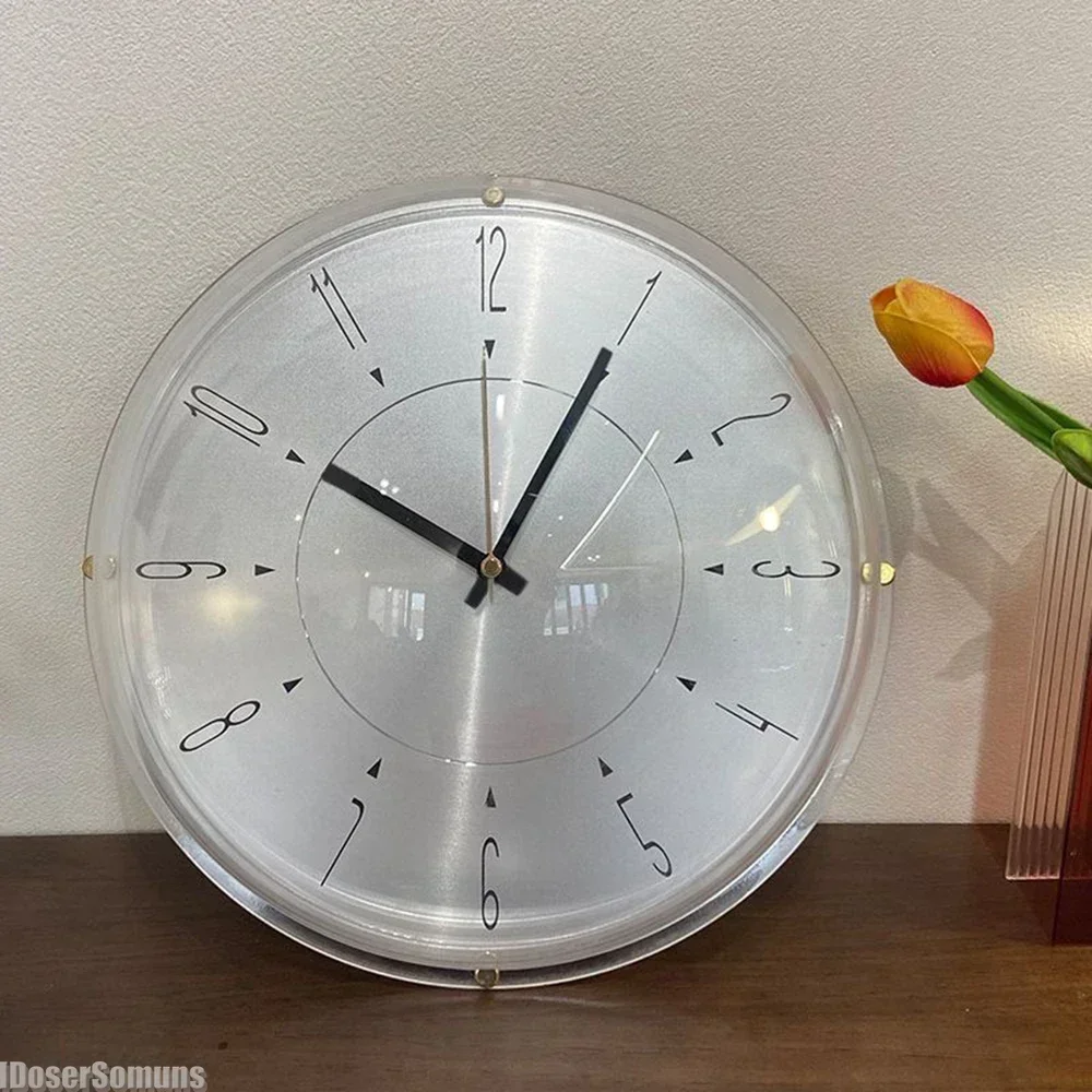GGE Round Wall Clock Nordic Mo - Lighting Home Decor Wall Clocks ulasan dan harga