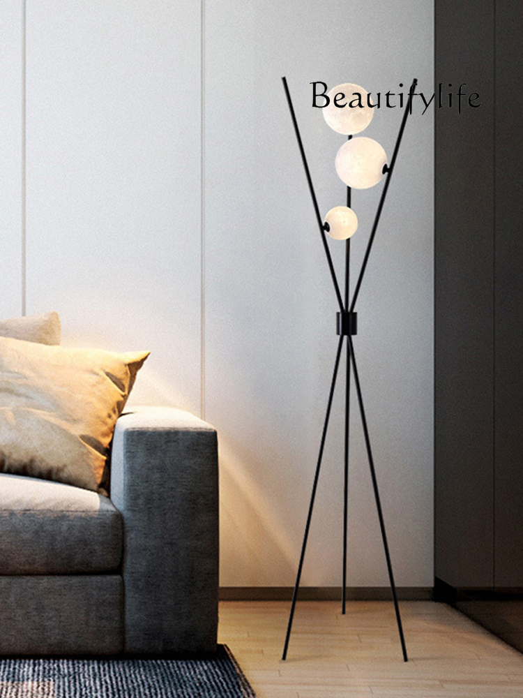 Tripod floor lamp moon design  - Floor Lamp Tripod ulasan dan harga