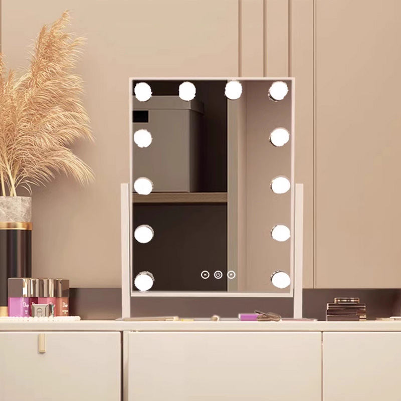Gold Cool Makeup Mirror Big Ae - Decor Lighting The Parade ulasan dan harga