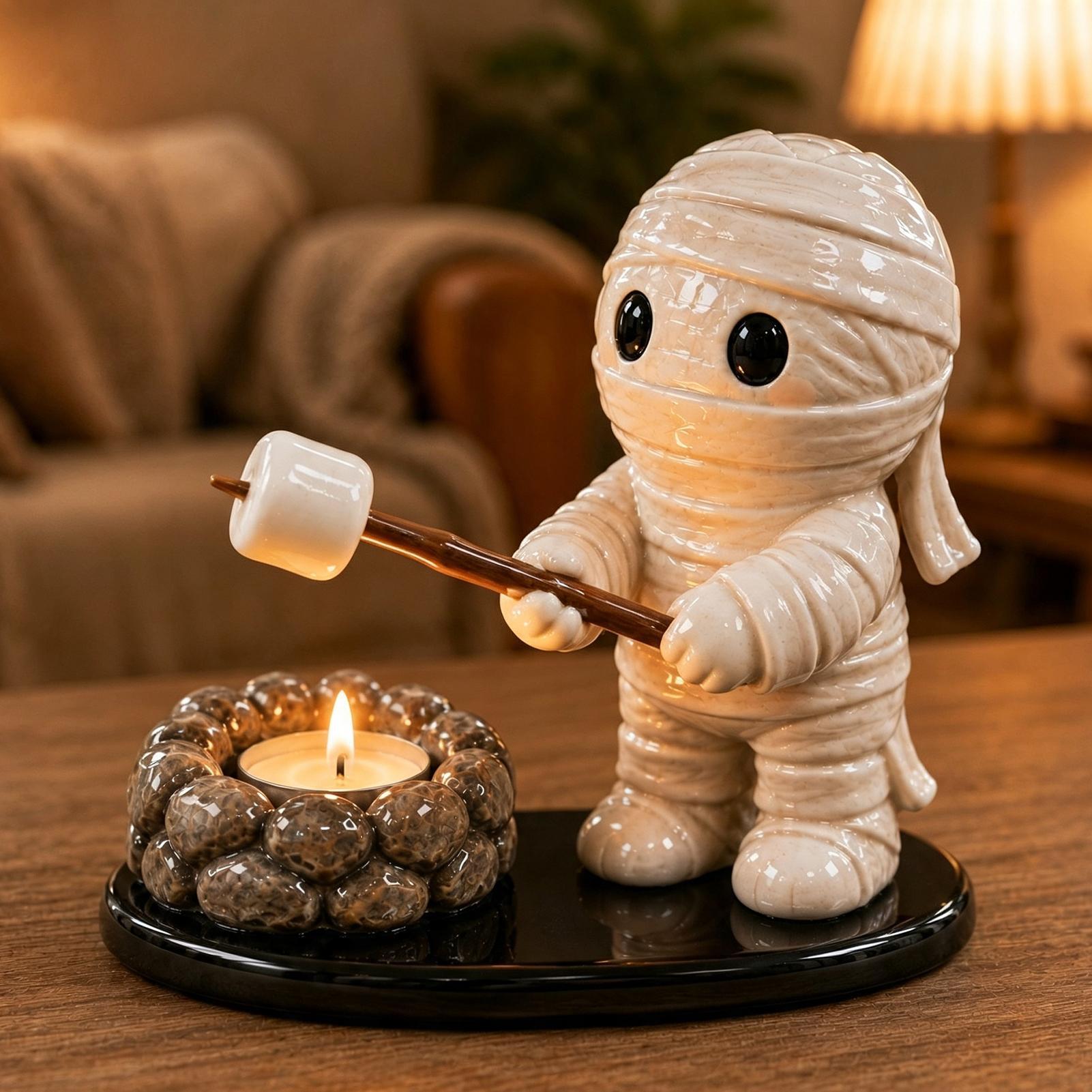 Tea Light Candles Holder Resin - Lighting Decoration Stand ulasan dan harga