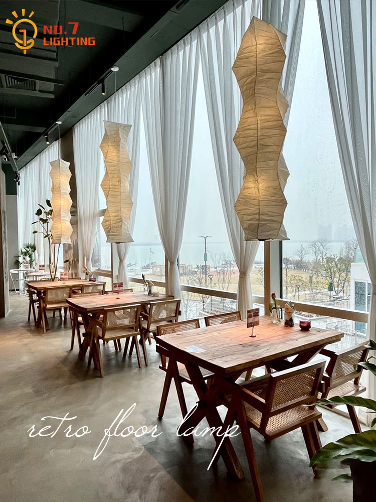 Wabi-sabi Akari Noguchi Yong R - Floor Lamp Tripod ulasan dan harga