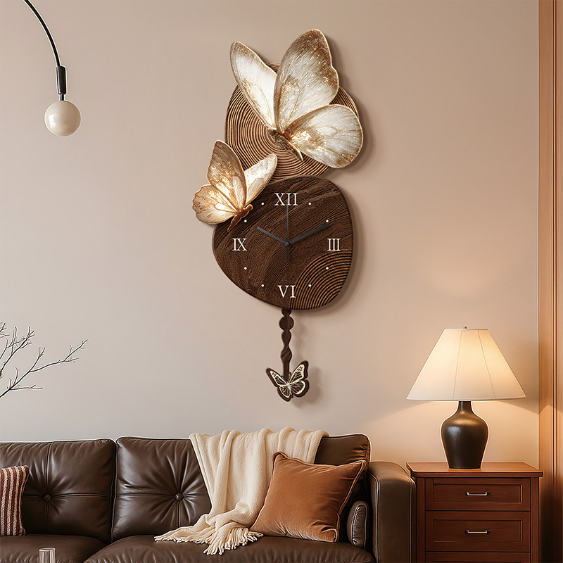 Upgrade Night Light Wall Clock - Lighting Home Decor Wall Clocks ulasan dan harga