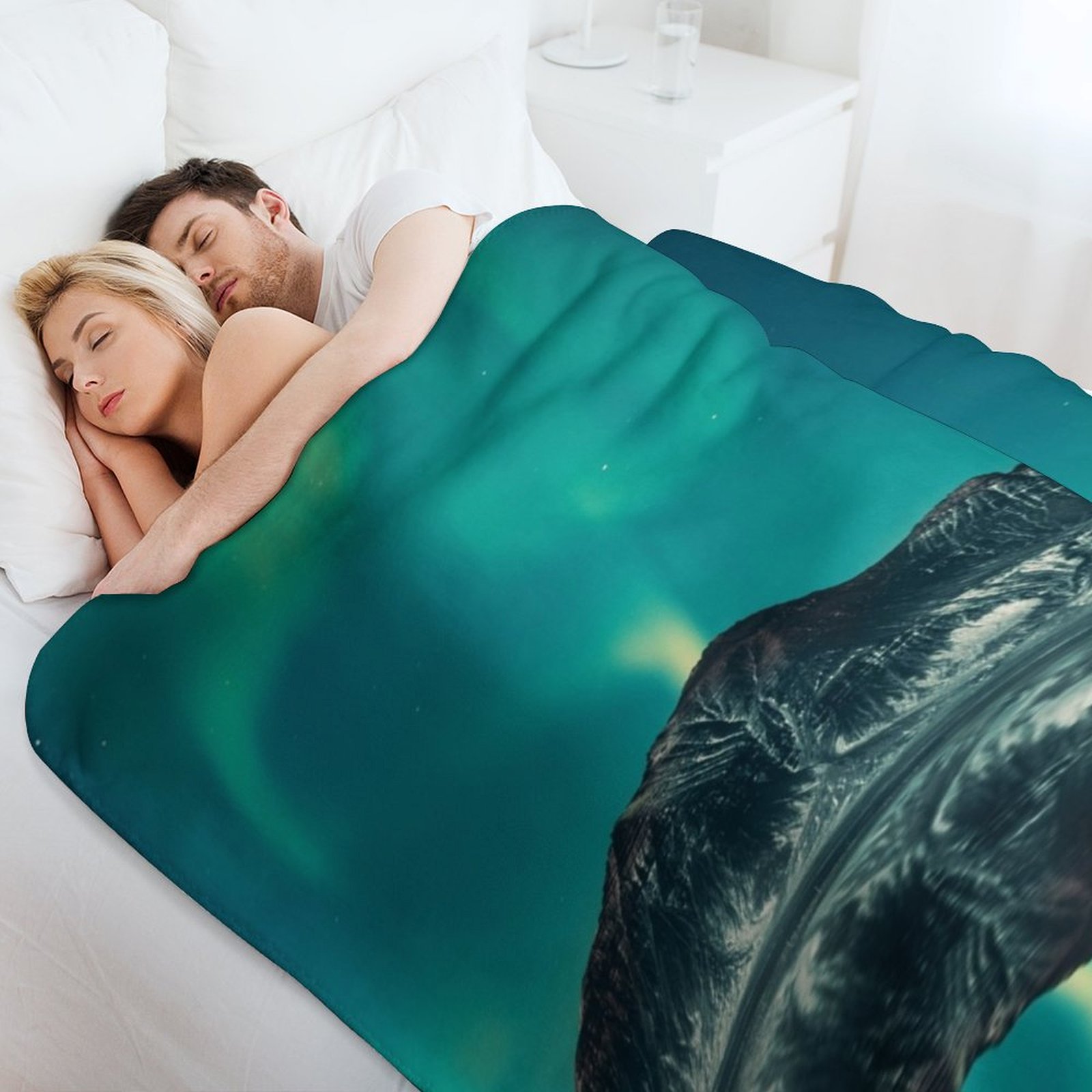 Northern Lights Throw Blanket  - Home Decor Lighting Brands ulasan dan harga