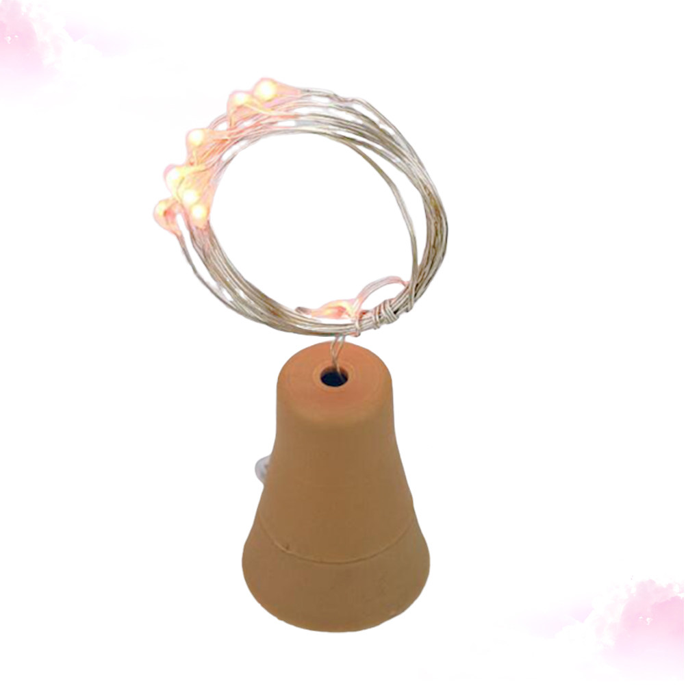 10 Leds Cork String Lights Cop - Decor Lighting Cork ulasan dan harga