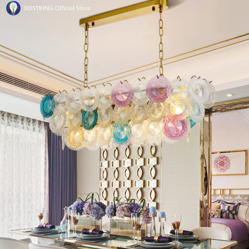 Modern Luxury Chandeliers Glas - Decor Lighting The Parade ulasan dan harga