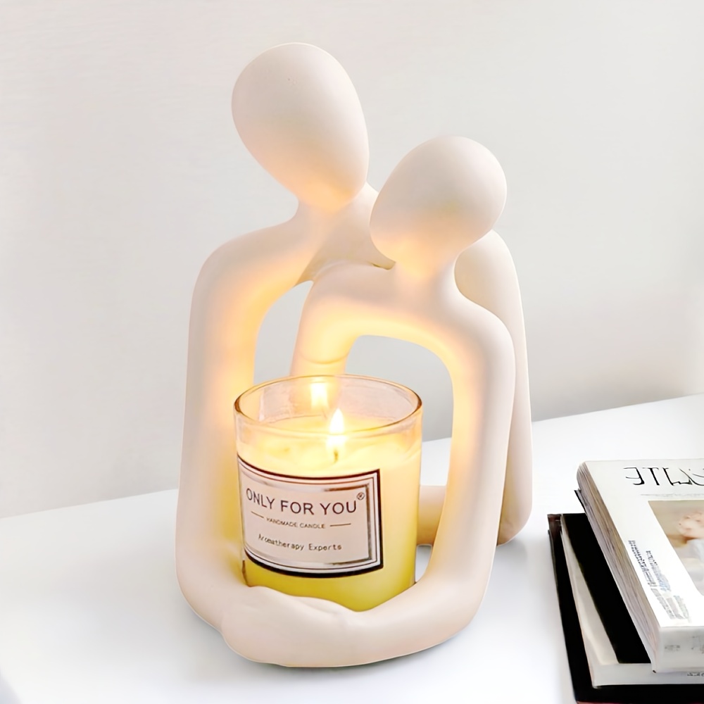 Abstract Couple Embracing Scul - Lighting Effect Home Decor ulasan dan harga