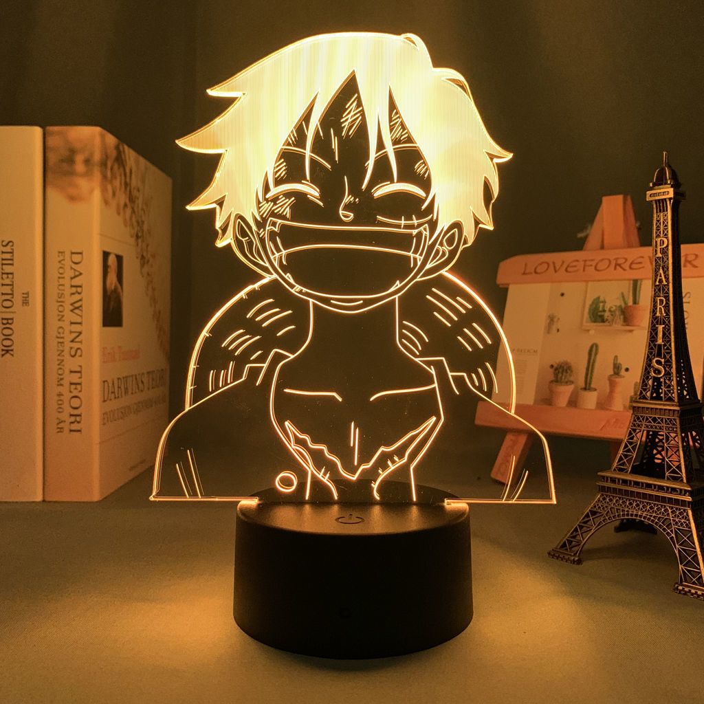 One Piece Roronoa Zoro Anime C - Lighting Decoration Stand ulasan dan harga