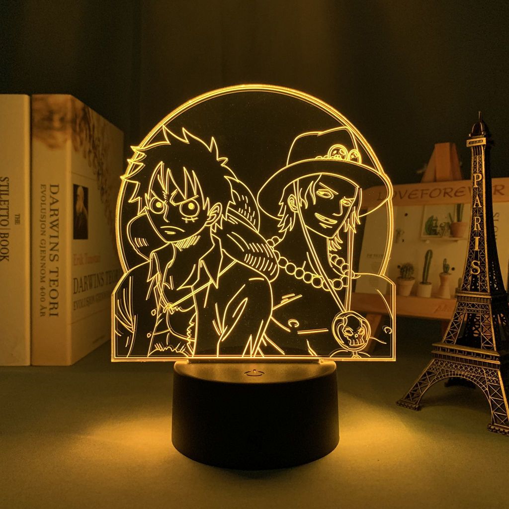 One Piece Roronoa Zoro Anime C - Lighting Decoration Stand ulasan dan harga