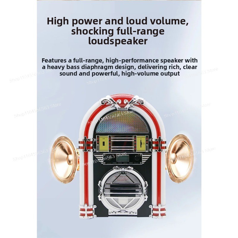 American Retro Bluetooth CD Ju - Restaurant Lighting Decoration ulasan dan harga