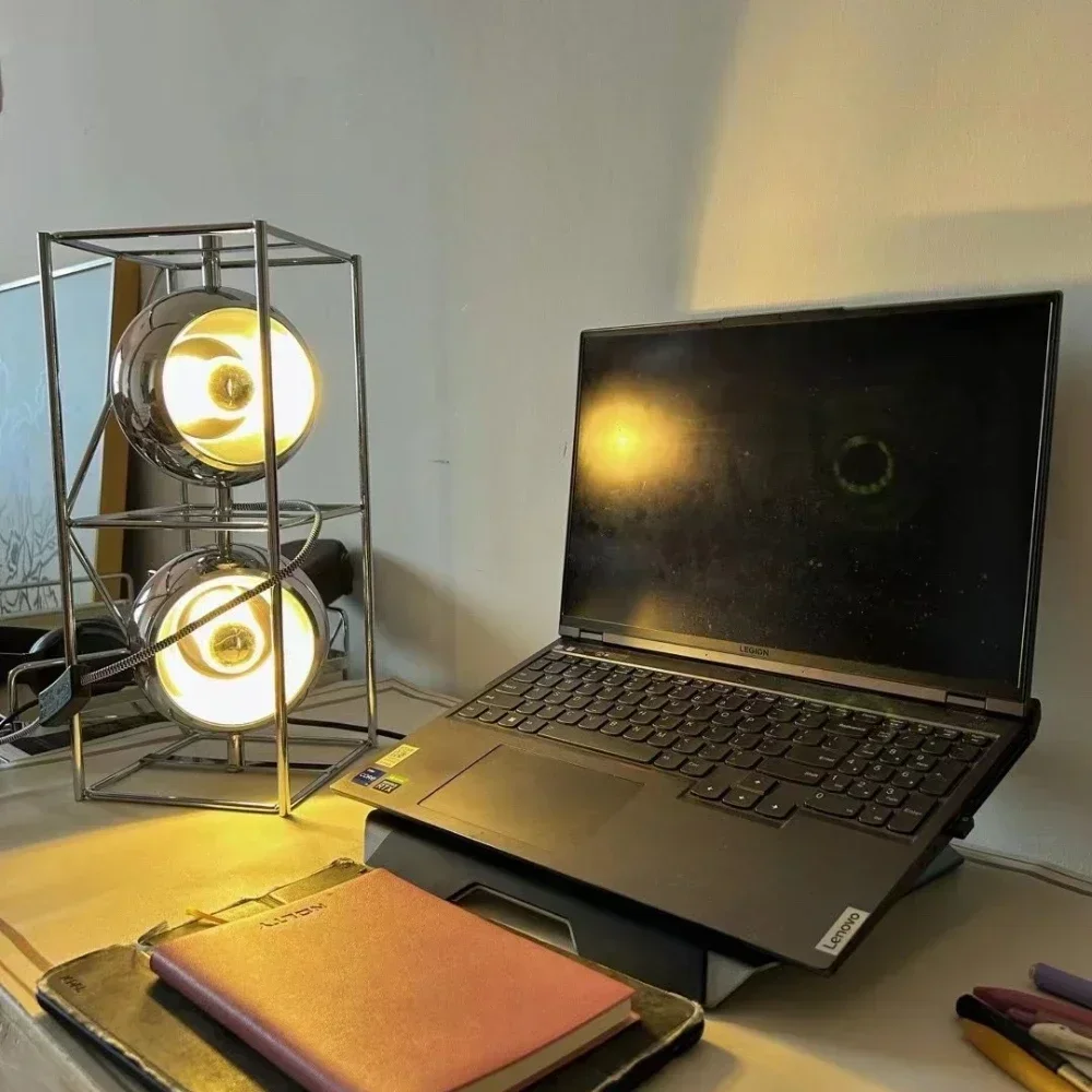 New Creative Bauhaus LED Metal - Floor Lamp Tripod ulasan dan harga