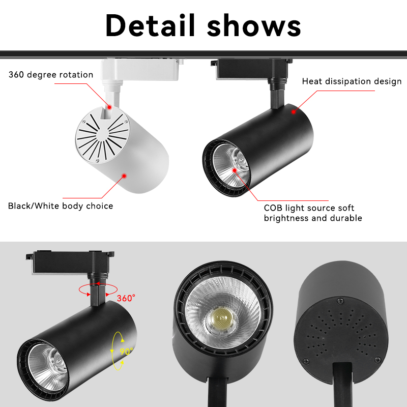 Full Set Track Lights Led Spot - Lighting Decor Store ulasan dan harga