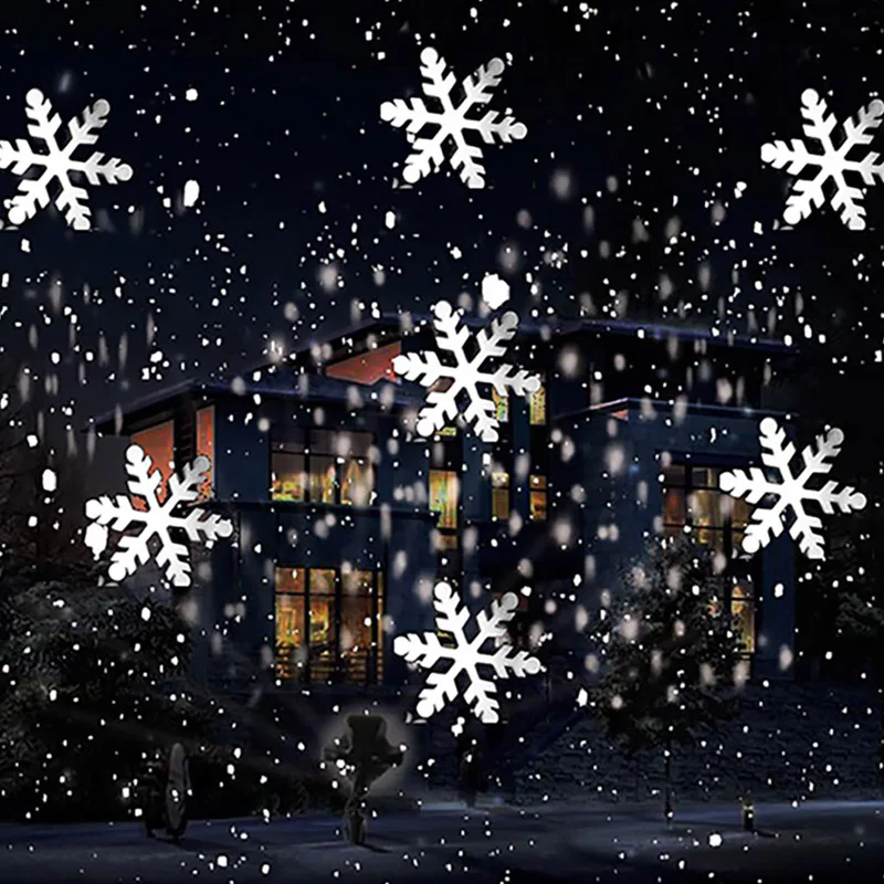 Christmas Snowflake Laser Ligh - Lighting Effect Home Decor ulasan dan harga
