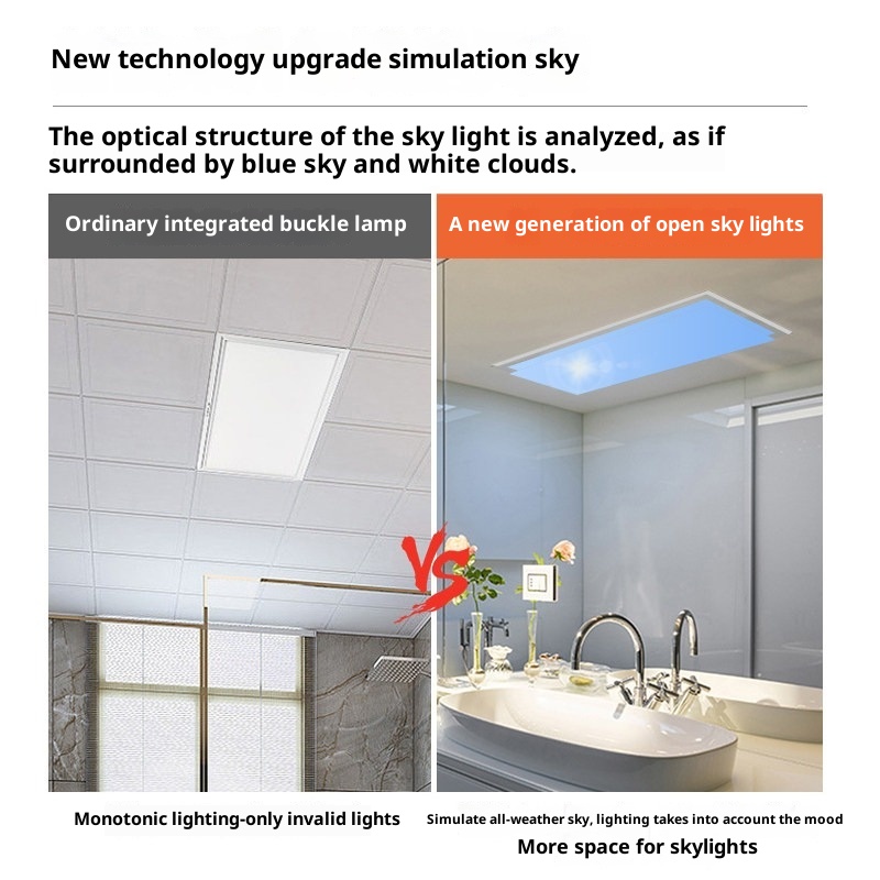 Modern Acrylic Ultra Thin Smar - Lighting Effect Home Decor ulasan dan harga