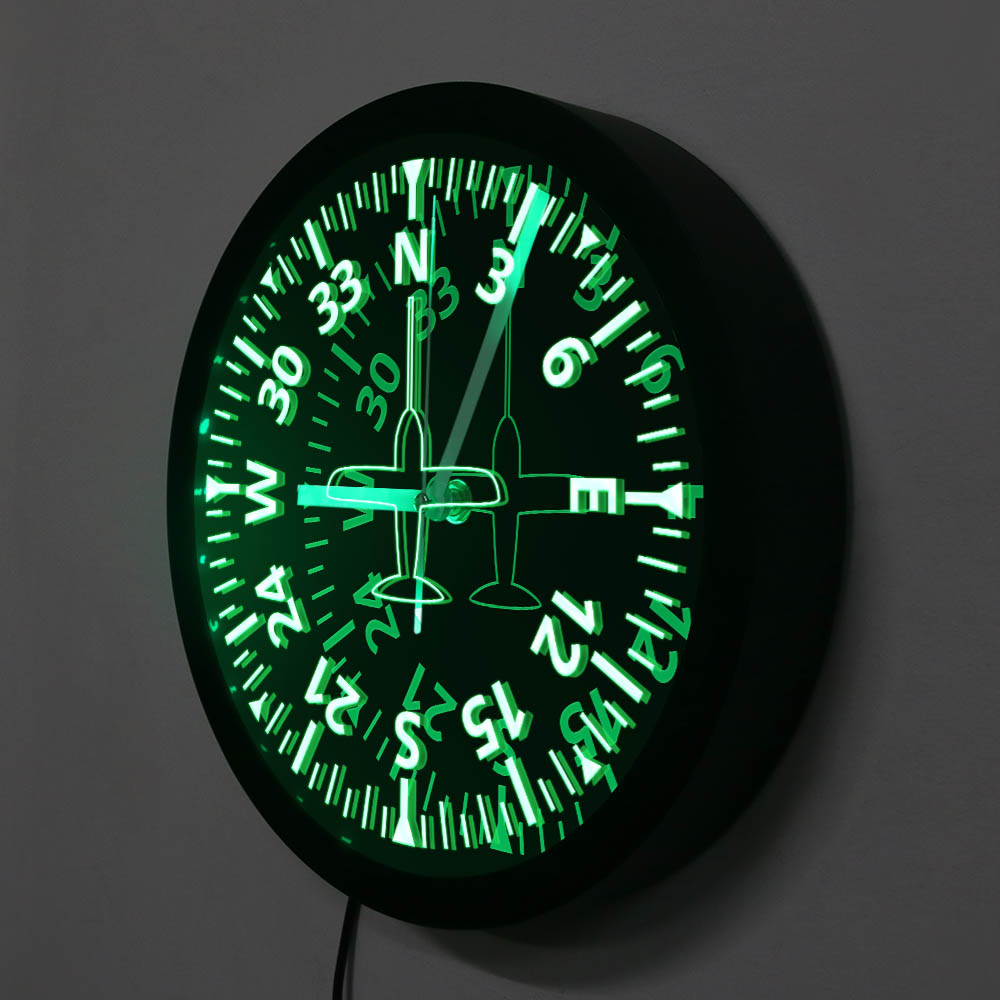 Aircraft Gauges Cockpit Instru - Lighting Home Decor Wall Clocks ulasan dan harga