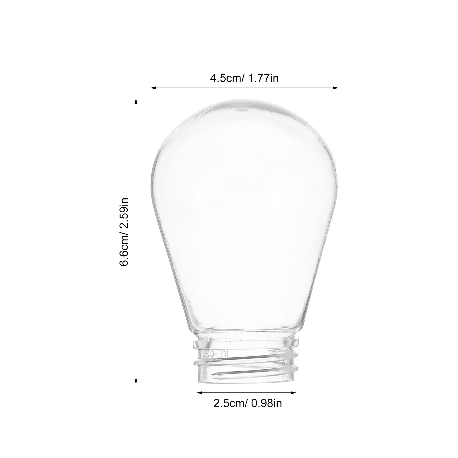 30Pcs Clear Light Bulb Covers  - Lighting Decoration Stand ulasan dan harga