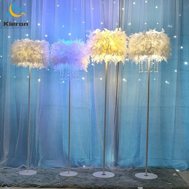 Nordic Modern Crystal LED Floo - Floor Lamp Tripod ulasan dan harga