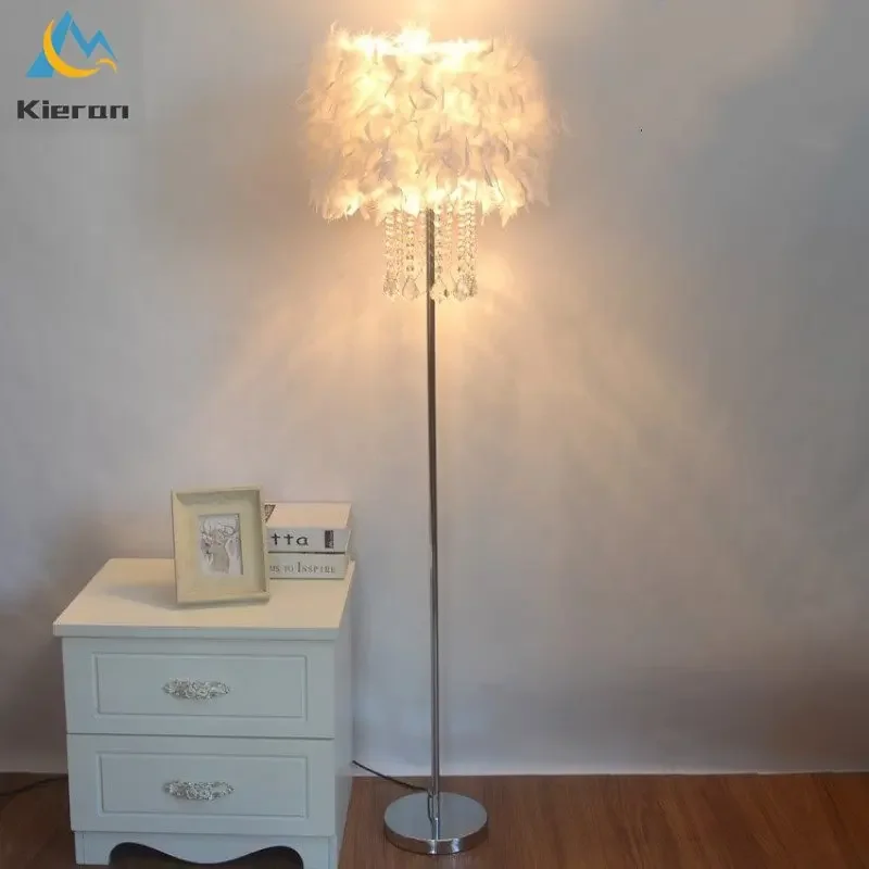 Nordic Modern Crystal LED Floo - Floor Lamp Tripod ulasan dan harga