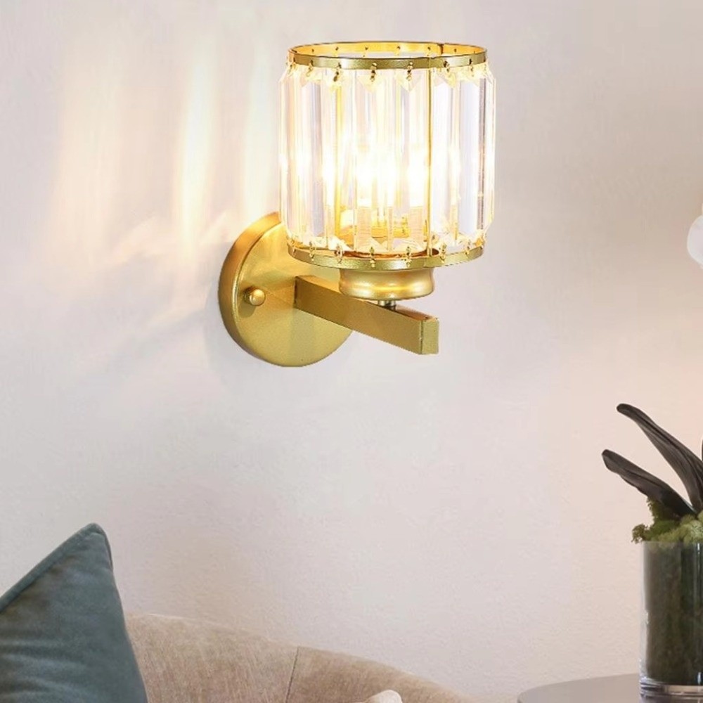 Light Luxury Crystal Wall Lamp - Lighting Effect Home Decor ulasan dan harga