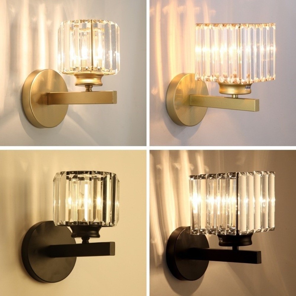 Light Luxury Crystal Wall Lamp - Lighting Effect Home Decor ulasan dan harga