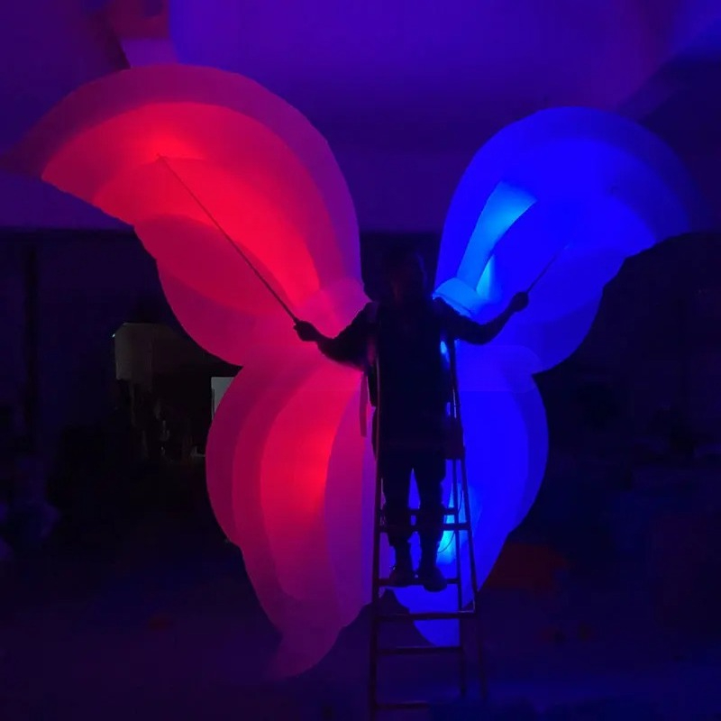 Fancy White Inflatable Flower  - Decor Lighting The Parade ulasan dan harga