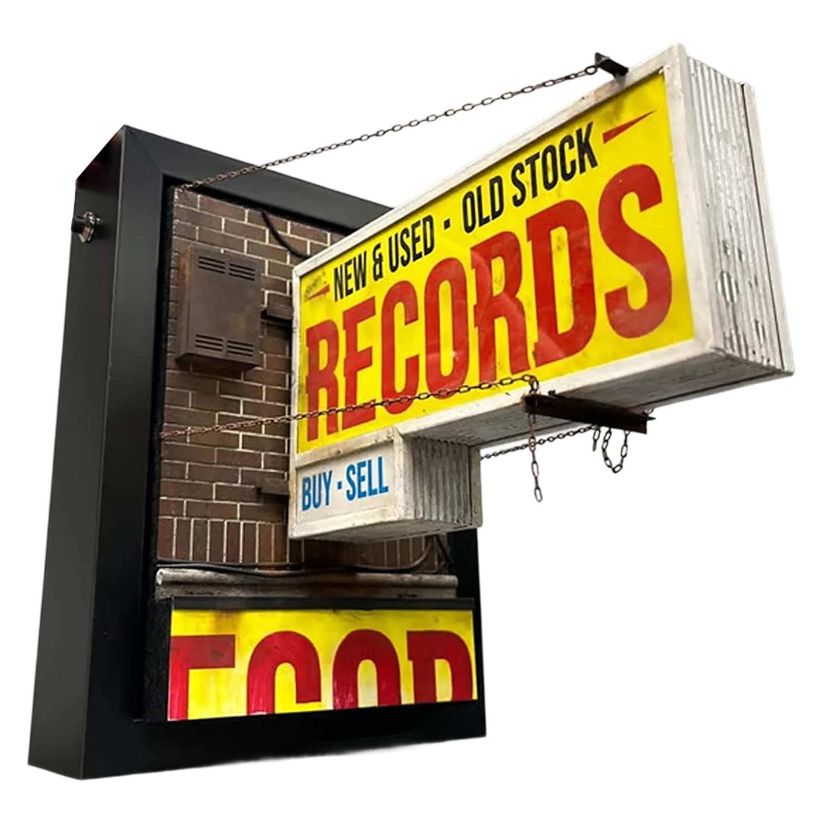 Retro Record Store Wall Light  - Lighting Decor Store ulasan dan harga