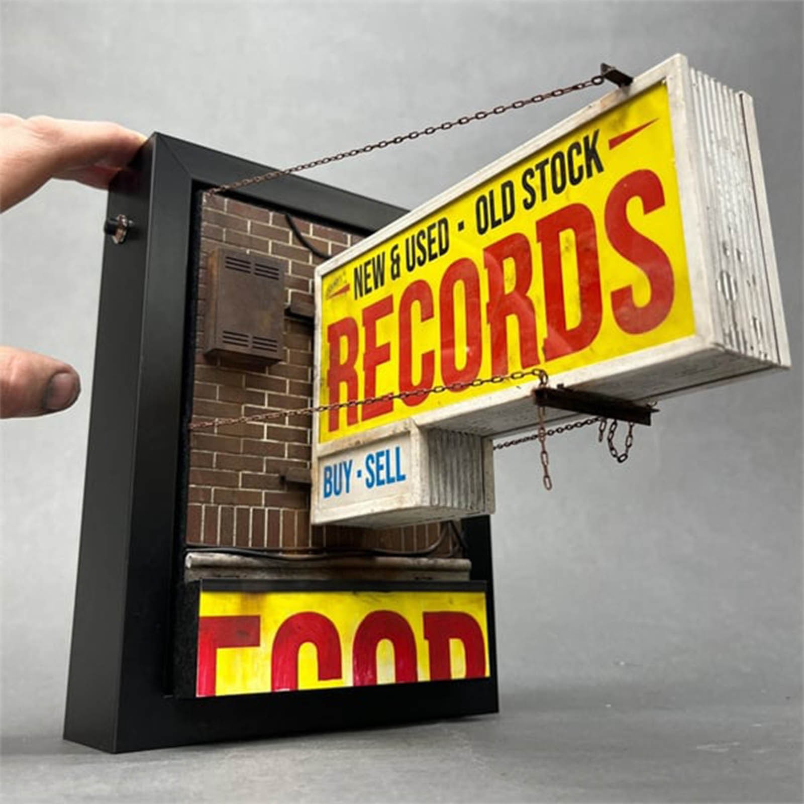 Retro Record Store Wall Light  - Lighting Decor Store ulasan dan harga
