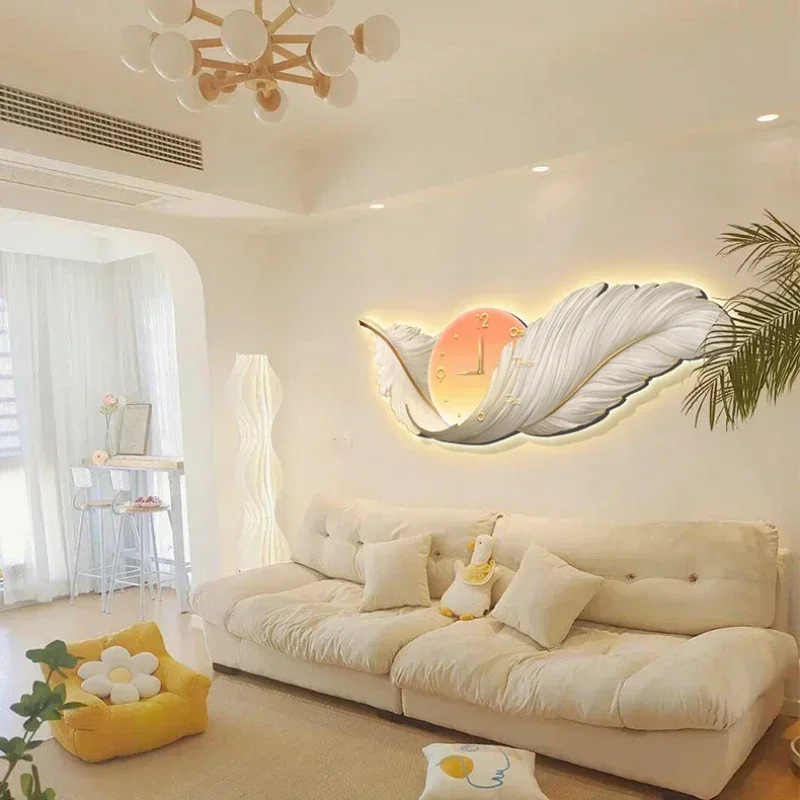 Art Clocks LED Wall Clock Ligh - Lighting Home Decor Wall Clocks ulasan dan harga
