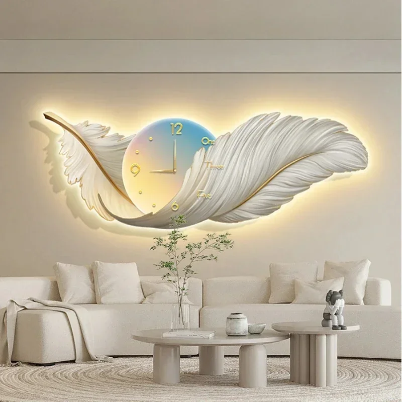 Art Clocks LED Wall Clock Ligh - Lighting Home Decor Wall Clocks ulasan dan harga