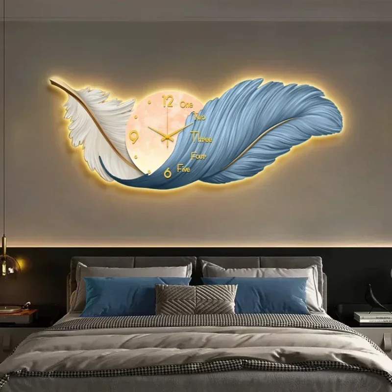 Art Clocks LED Wall Clock Ligh - Lighting Home Decor Wall Clocks ulasan dan harga